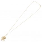 TM 05080 Rangers FC 18ct Gold Plated on Silver Pendant Chain