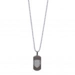 TM 05104 Arsenal FC Matt Finish Dog Tag Chain