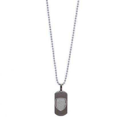 TM 05104 Arsenal FC Matt Finish Dog Tag Chain
