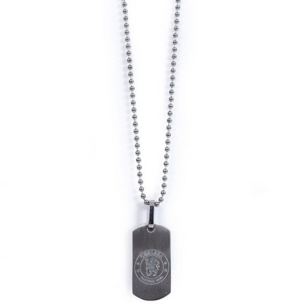 TM 05105 Chelsea FC Matt Finish Dog Tag Chain