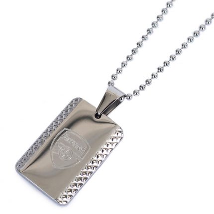 TM 05106 Arsenal FC Patterned Dog Tag Chain