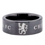 TM 05135 Chelsea FC Black Ceramic Ring Small