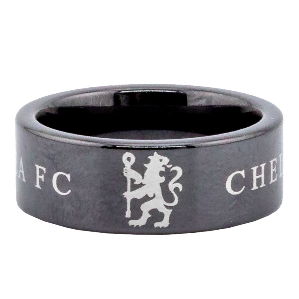 TM-05135-Chelsea-FC-Black-Ceramic-Ring-Small TM 05135 Chelsea FC Black Ceramic Ring Small