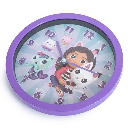TM 05240 Gabbys Dollhouse Wall Clock