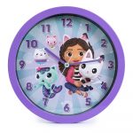 TM 05240 Gabbys Dollhouse Wall Clock