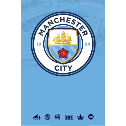 TM 05250 Manchester City FC Crest Poster