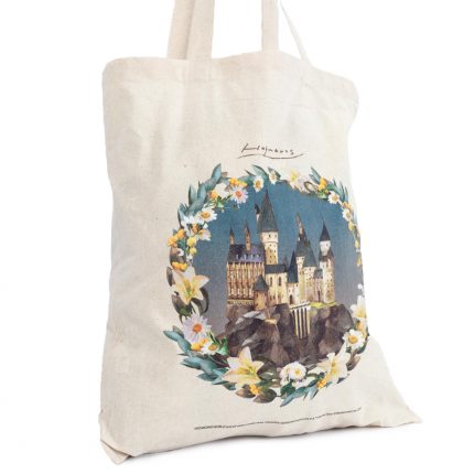 TM 05255 Harry Potter Hogwarts Castle Canvas Tote Bag