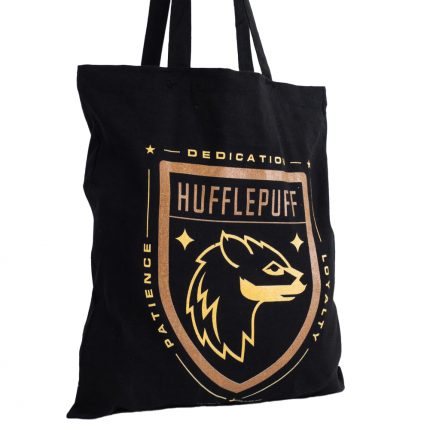 TM 05257 Harry Potter Hufflepuff Canvas Tote Bag