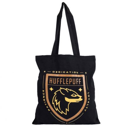 TM 05257 Harry Potter Hufflepuff Canvas Tote Bag