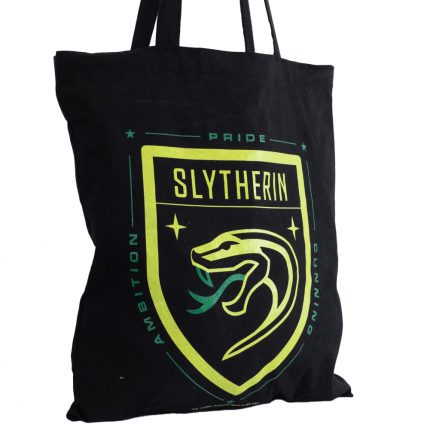 TM 05260 Harry Potter Slytherin Canvas Tote Bag